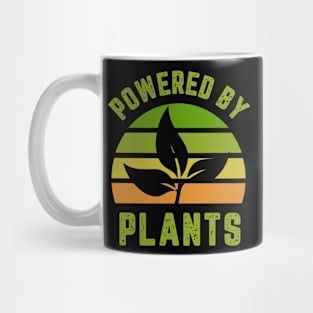 Powered by Plants Vegan Vintage Mug